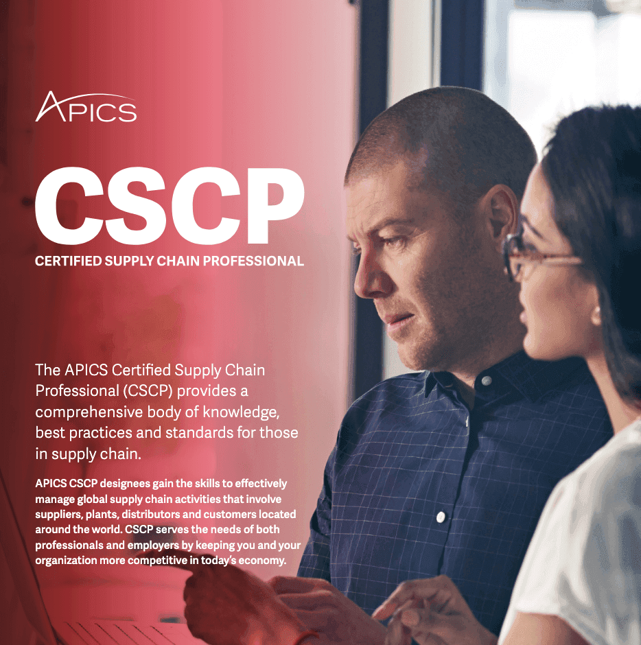 CSCP Program Certified Supply Chain Professional March 2025