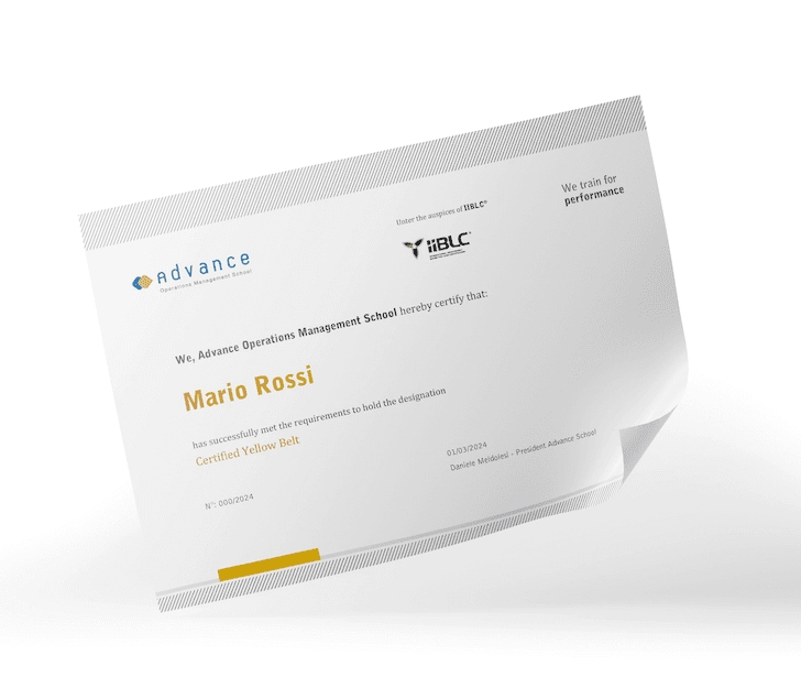 Advance launches a new Lean Yellow Belt online course